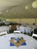 Tent with Liner, Garden Chairs, Tables and ore